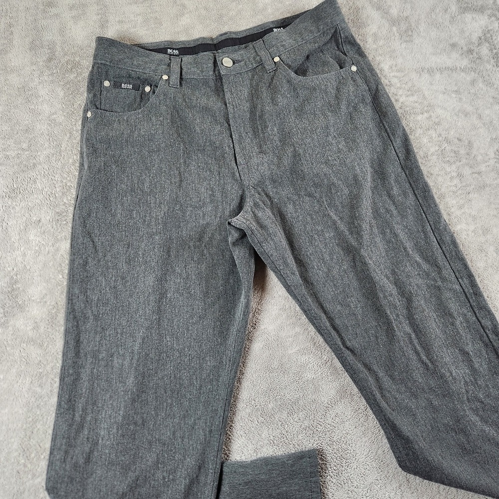 Hugo Boss Alabama Jeans Mens size 36x32 Virgin Wool Blend Pants